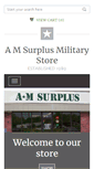 Mobile Screenshot of amsurplus.com